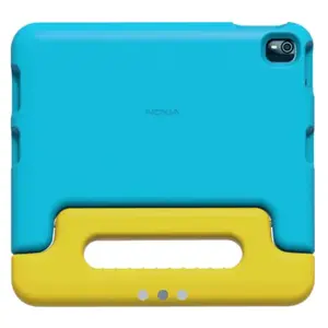 Cover Nokia T10 Kids 20.3 cm (8") Cyan Yellow
