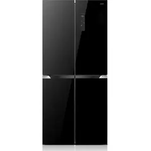 Freestanding MPM refrigerator MPM-503-SSI-11 with 505 l capacity, freezer doors opening both sides, Energy class E