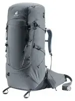 Рюкзак DEUTER Aircontact Core 65+10 SL — 65+10 л, SL посадка, графитово-черный