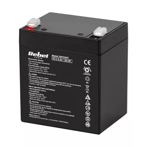 12V 5Ah GEL VRLA Rechargeable Battery, Rebel CSB-125 GEL