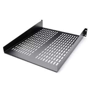 Shelf StarTech.com CABSHELF22V 2U Heavy Duty Steel 50lb Capacity Black