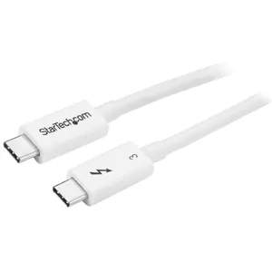 Thunderbolt 3 Cable StarTech.com TBLT34MM50CW 40Gbps 0.5m White