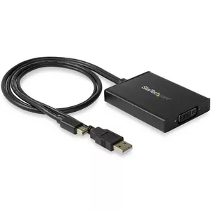 Адаптер StarTech.com Mini DisplayPort на Dual-Link DVI USB Powered Черный