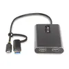 USB-C uz diviem HDMI adapteris StarTech.com Photo 3