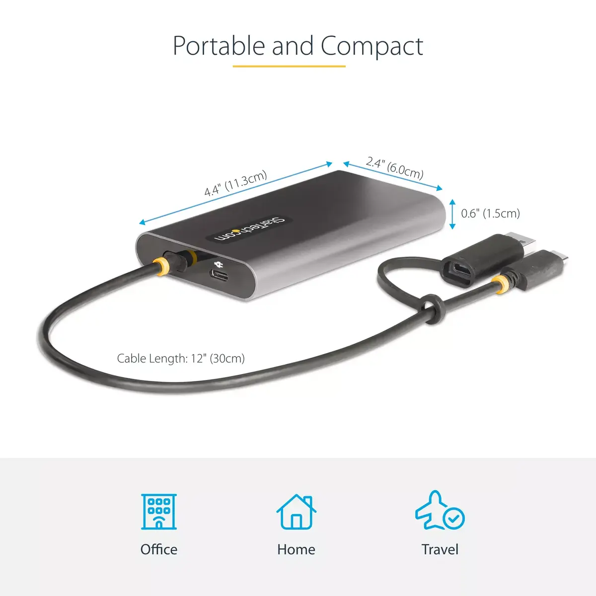 USB-C uz diviem HDMI adapteris StarTech.com Photo 13