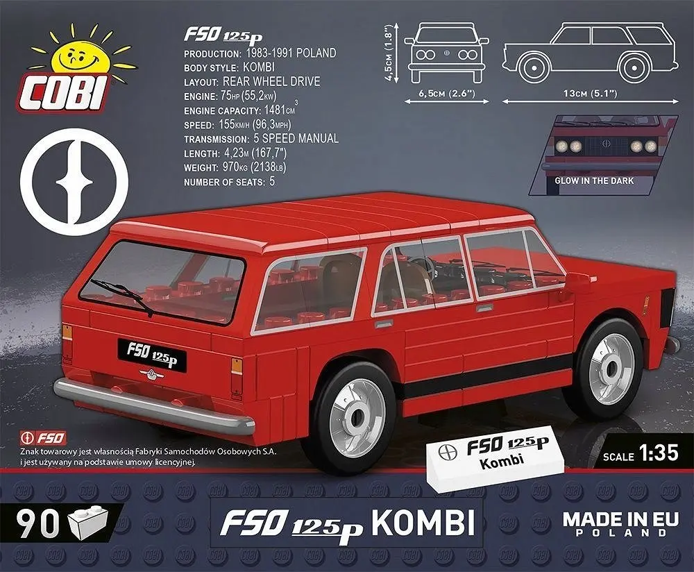 Cobi Blocks FSO 125p 90 blocks COBI-24603 Photo 7