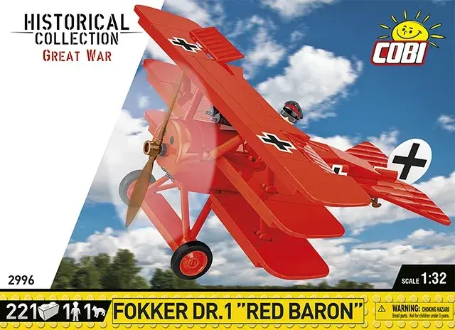 Cobi Fokker Dr.1 Red Baron 2996 construction toy Photo 2