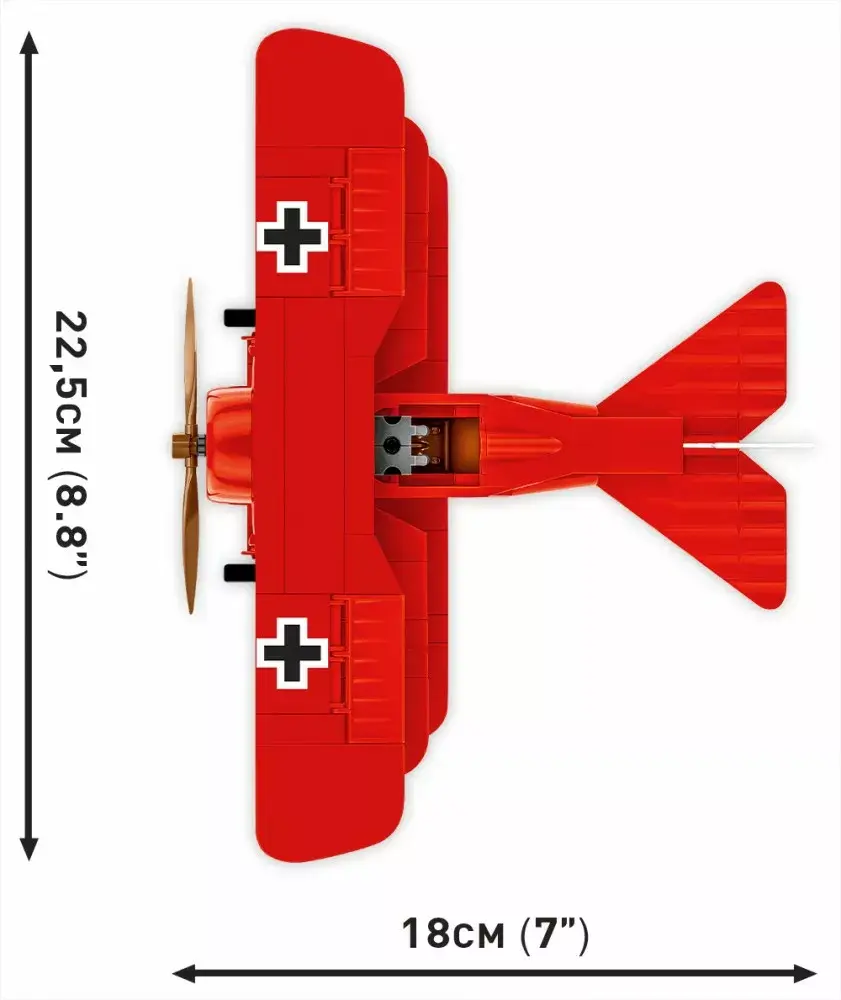Cobi Fokker Dr.1 Red Baron 2996 construction toy Photo 5