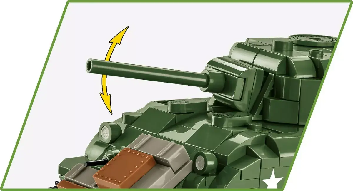 Cobi M4A1 Sherman model kit 663 pcs Photo 6