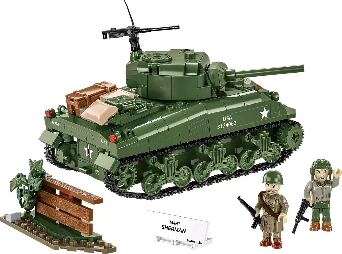 Cobi M4A1 Sherman model kit 663 pcs Photo 12