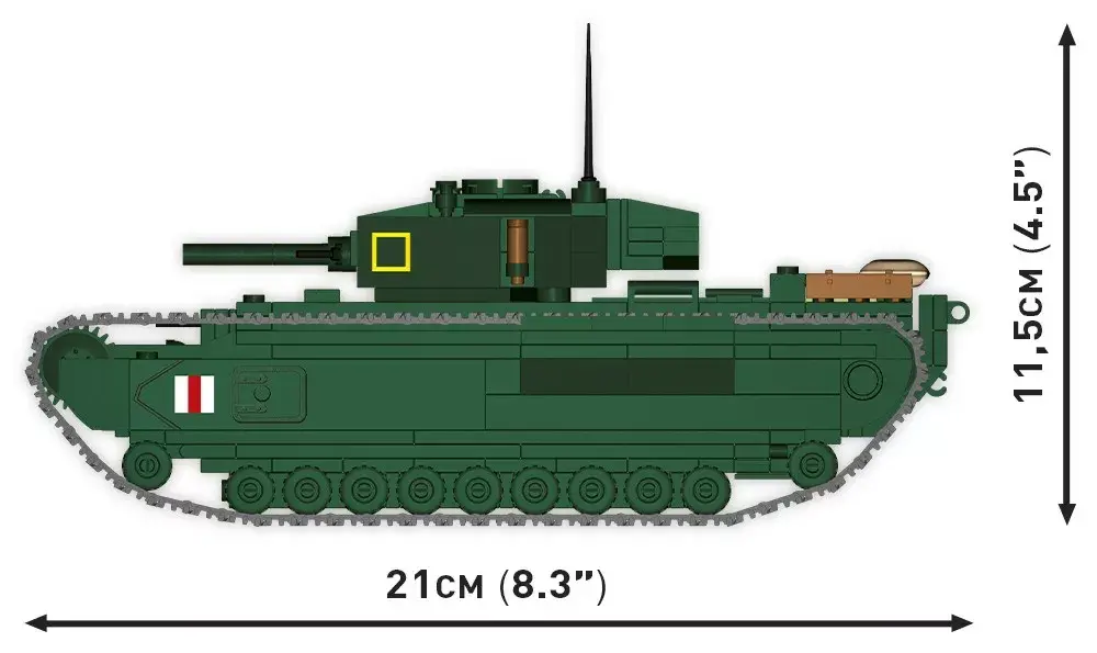 Cobi Mark IV Churchill building set 668 pcs Photo 6