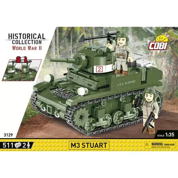 Cobi Blocks M3 Stuart конструктор, 511 шт. Photo 3