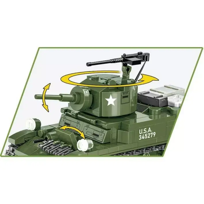 Cobi Blocks M3 Stuart конструктор, 511 шт. Photo 7