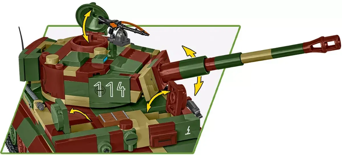 Cobi Pz.Kpfw. VI Tiger Ausf. E — 870 pcs Photo 6