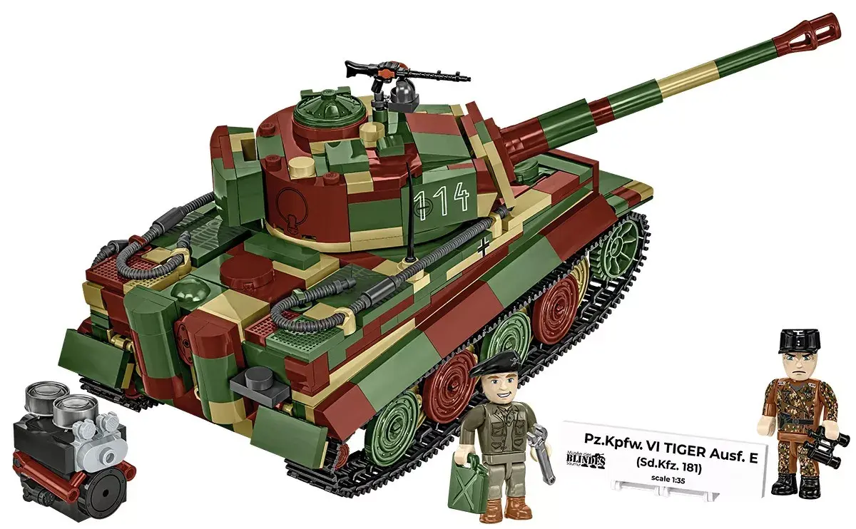 Cobi Pz.Kpfw. VI Tiger Ausf. E — 870 pcs Photo 12