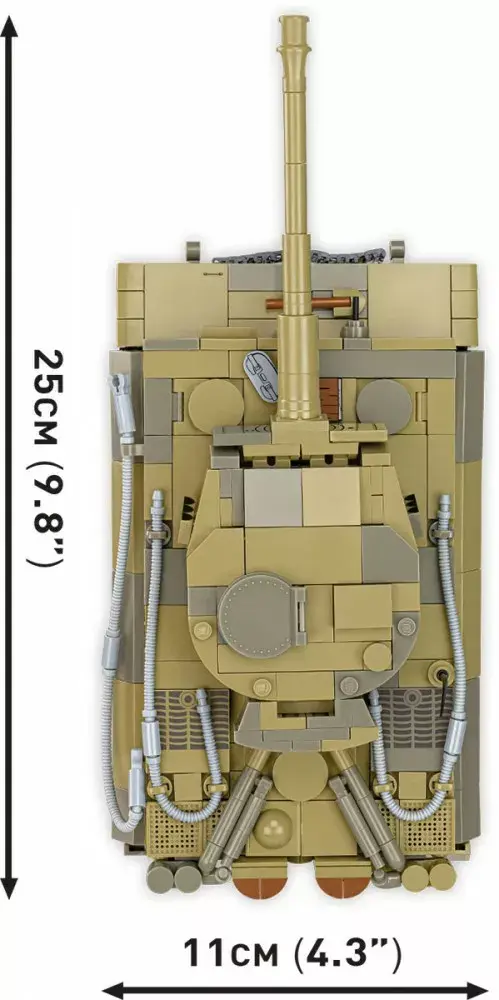 Cobi Panzer VI Tiger I komplekts 550 detaļas Photo 5