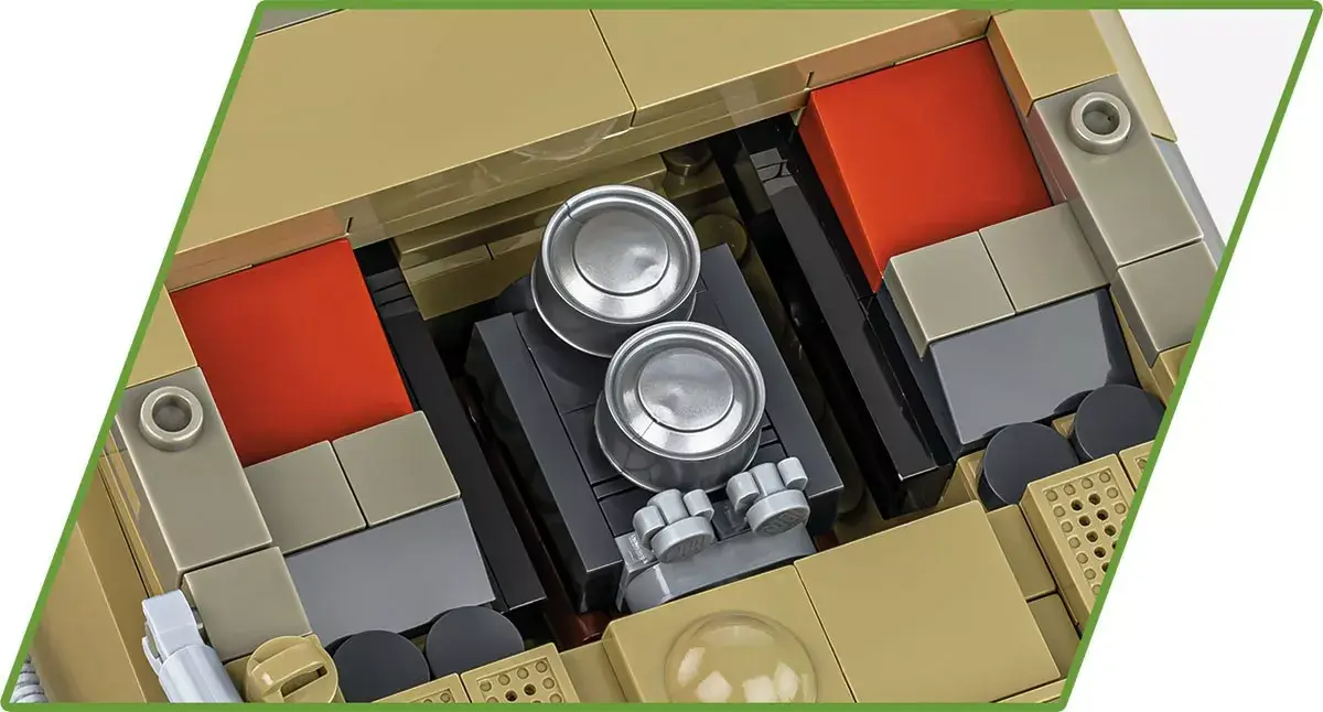 Cobi Panzer VI Tiger I komplekts 550 detaļas Photo 7
