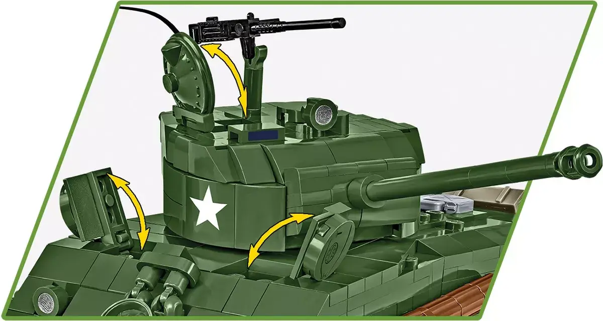 Cobi Sherman M4A2E8 building set COBI-3118 Photo 6
