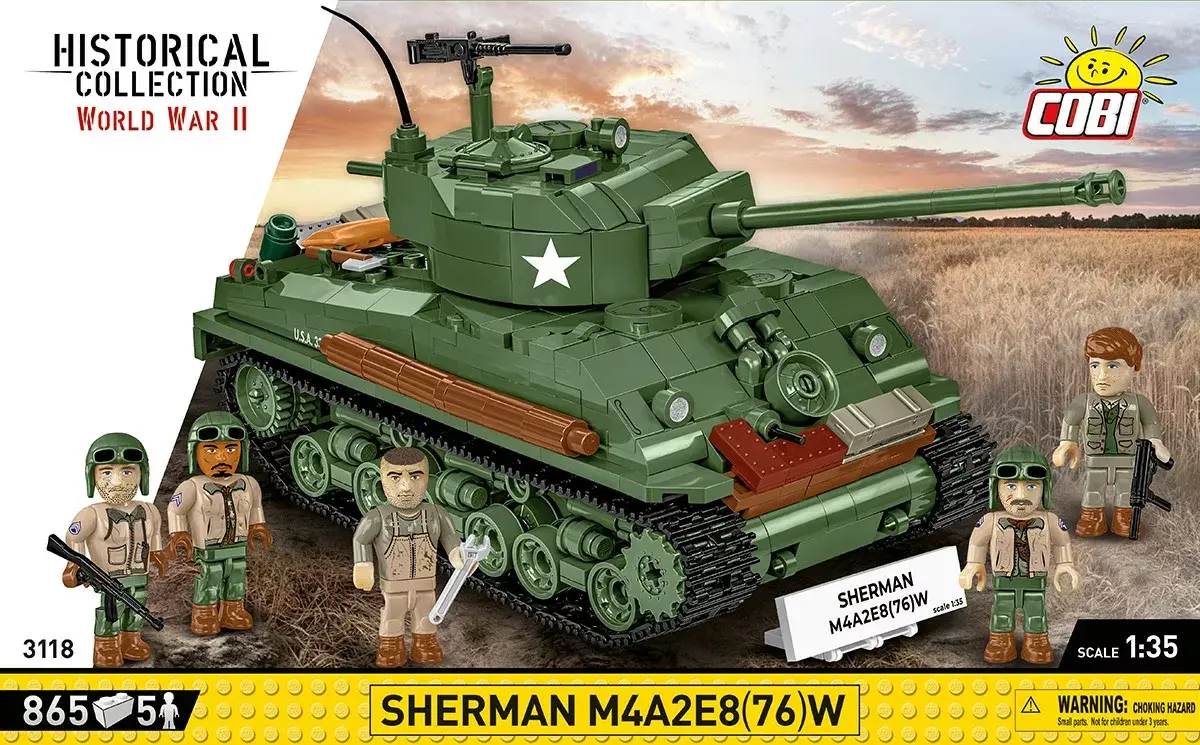 Cobi Sherman M4A2E8 building set COBI-3118 Photo 13