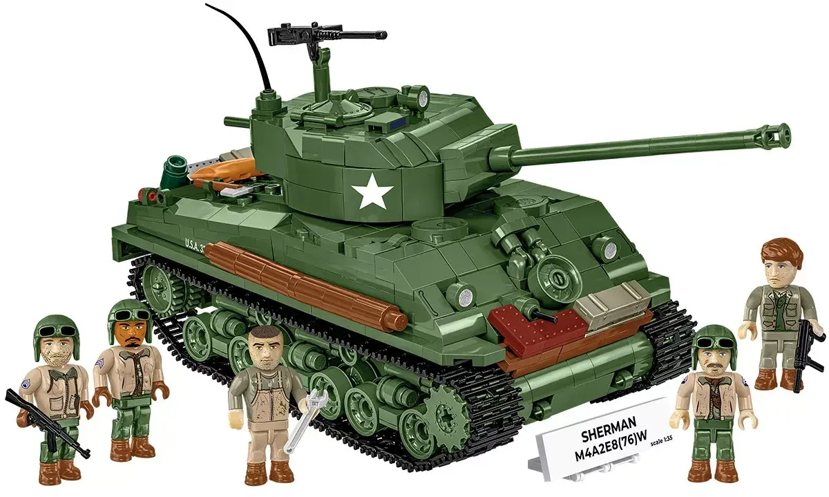 Cobi Sherman M4A2E8 building set COBI-3118 Photo 15