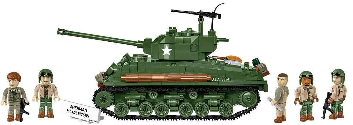 Cobi Sherman M4A2E8 building set COBI-3118 Photo 16