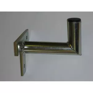Wall-mount antenna bracket K15T32 — 15 cm length, T‑profile for 32 mm diameter