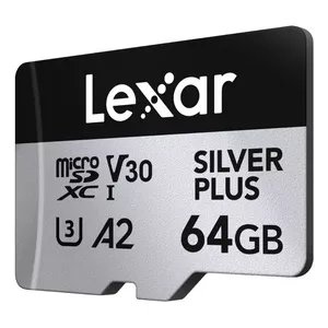 MicroSDXC Lexar Professional SILVER PLUS 64 GB UHS-I Class 3