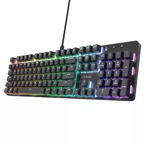 Игровая клавиатура Trust GXT 871 Zora Механическая USB RGB Черная