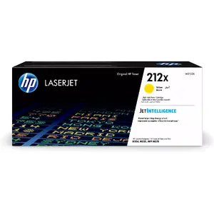 Tonerkartridžs HP 212X High Yield Yellow priekš LaserJet — dzeltenais, 10 000 lappušu, 1 gab.