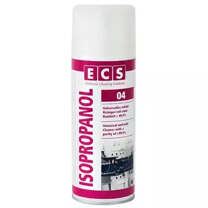Cleaner ECS ISOPROPANOL 400ml for PC boards and magnetic heads, ECSCLEANING