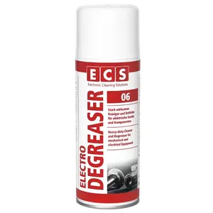Degreaser spray ECSCLEANING 400 ml — Cleaner ECS ELEKTRO DEGREASER (MPN 141ECS706400)