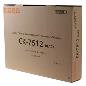 Toneris Utax CK-7512 BK OEM melns, izturība 20 000 lapas