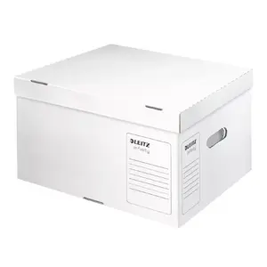 Коробка для хранения файлов Leitz 61040000 Белая A4 520г 420x350x265мм
