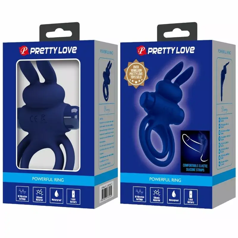 Виброкольцо pretty love DAREY Double Rabbit Photo 9