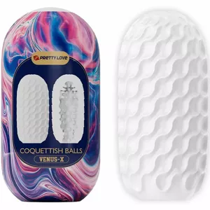 Masturbator Pretty Love Silicone White