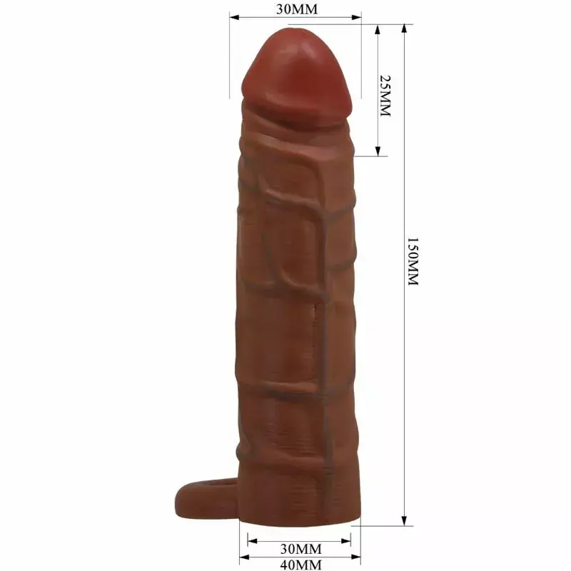Penis sleeve pretty love KAILE with 2.5 cm extension Photo 5