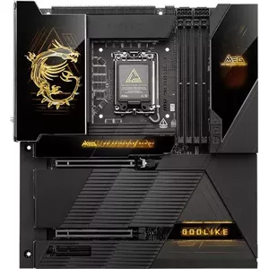 Pamatplate MSI MEG Z890 GODLIKE - Z890 mikroshēma, LGA1851 sokets, paplašinātais ATX