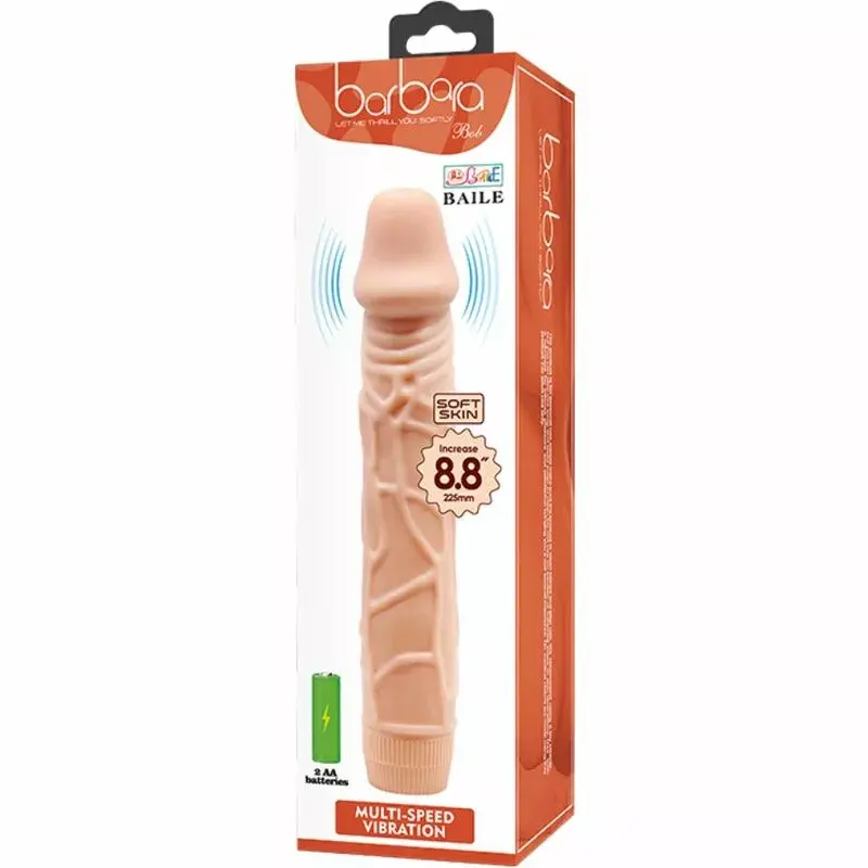 Вибратор BAILE Flesh Realistic 22,5 см Photo 6