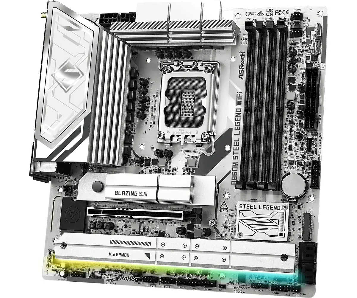 Материнская плата ASRock B860M Steel Legend WiFi Photo 4