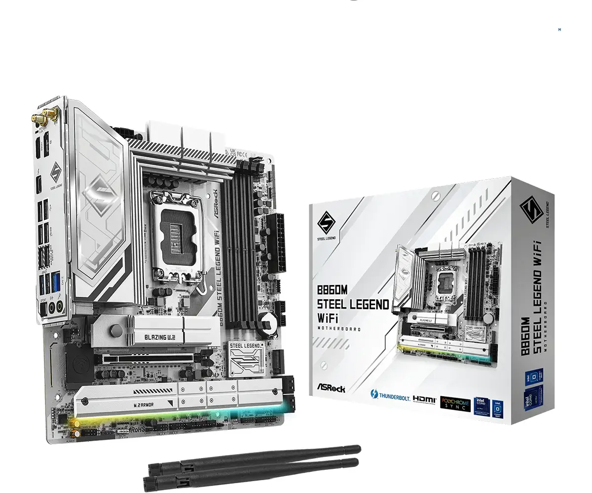 Материнская плата ASRock B860M Steel Legend WiFi Photo 6
