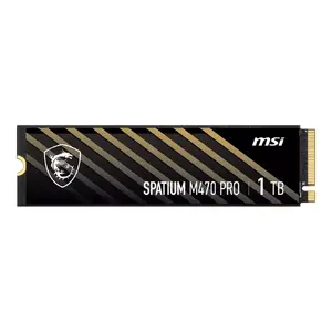 SSD M.2 NVMe MSI SPATIUM M470 PRO 1 ТБ — PCIe 4.0, 3D NAND, 6000/5000 МБ/с, 950000 IOPS, TBW 640