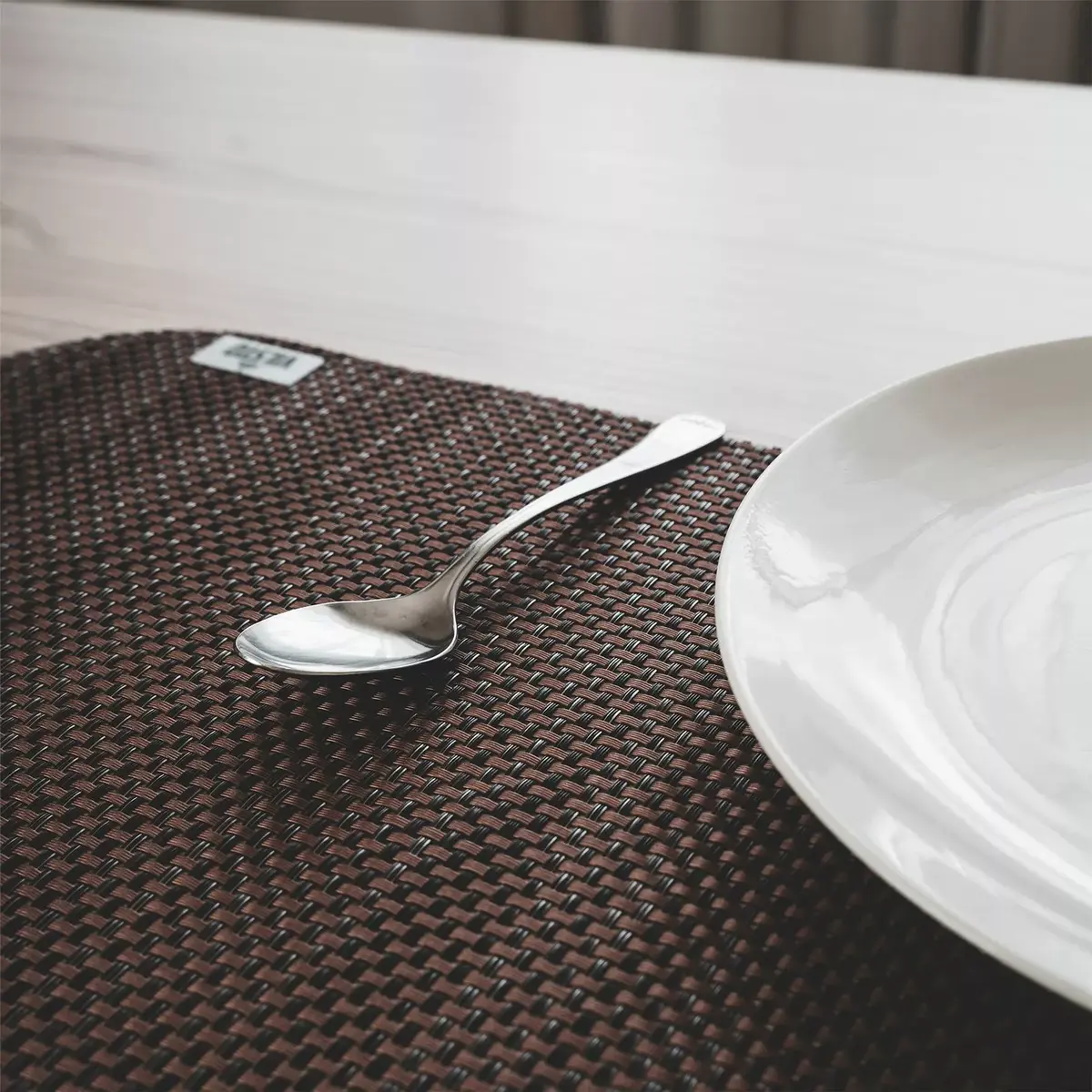 VILSTO PLACEMAT-SET-4pcs-WOVEN-BR PVC подставки Photo 2
