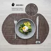 VILSTO PLACEMAT-SET-4pcs-WOVEN-BR PVC подставки Photo 4