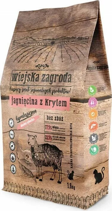 Mitras barība kaķiem ar āmriju wiejskazagroda