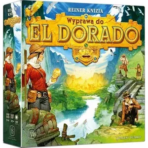 Настольная игра nasza księgarnia El Dorado Adventure New Edition — исследовательская игра
