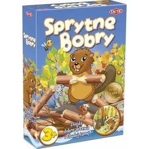 Board game TACTIC Tactic Gra Sprytne Bobry – family strategy game, MPN 68843