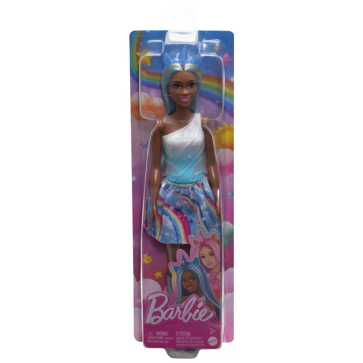 MATTEL Barbie A Touch of Magic Unicorn ar zilajiem matiem Photo 7