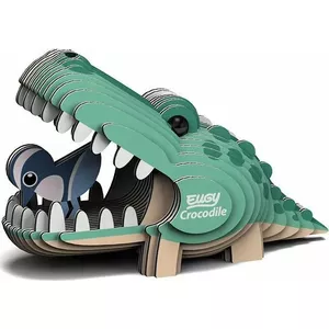 Пазл TEKA Teka Krokodyl Eugy. Eko Układanka 3D — деревянный 3D-пазл животное, модель 552109