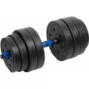 Rebel Bitumen Hantel RBA-2302 1 x 20 kg dumbbell (bitumen-filled, 20 kg)