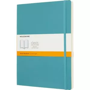Блокнот Moleskine Classic мягкая обложка, линованный, 70 г/м², синий, матовый